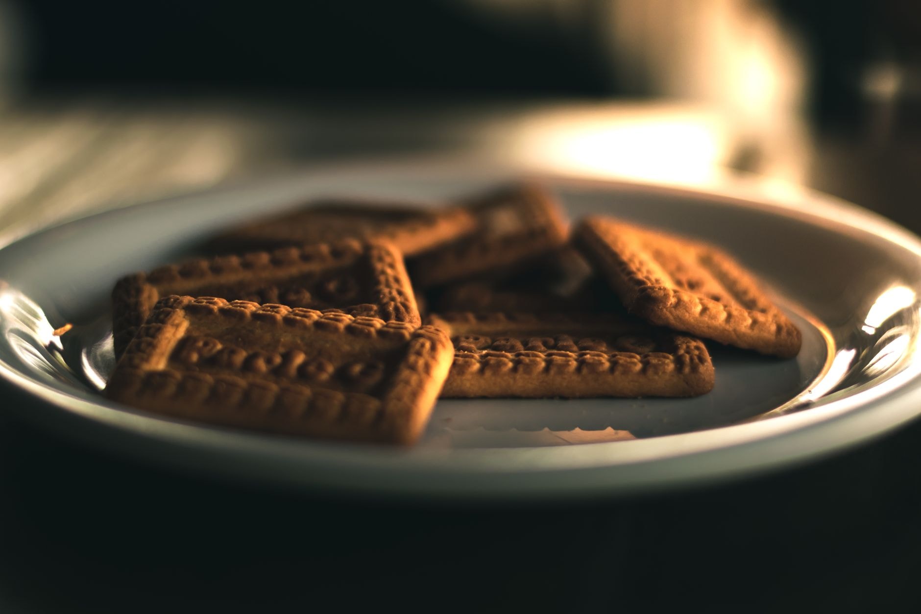 Une assiette de biscuits, à réserver pour un goûter occasionnel